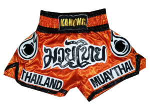 Orange Muay Thai Shorts